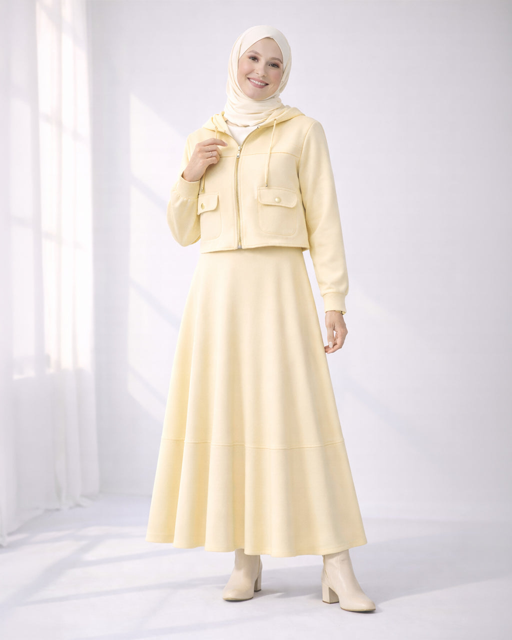 Scuba Skirt Set