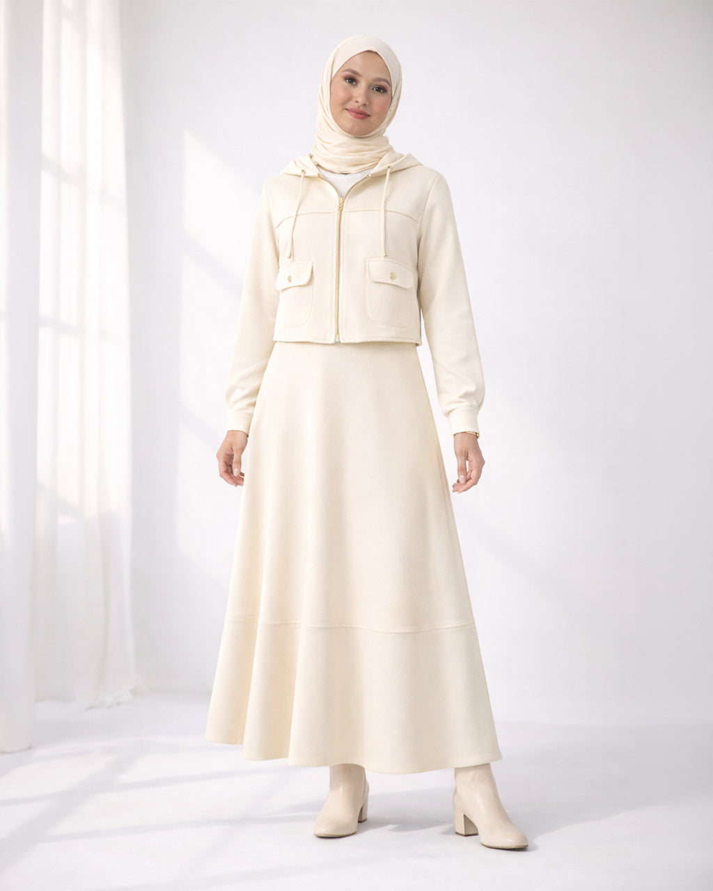 Scuba Skirt Set