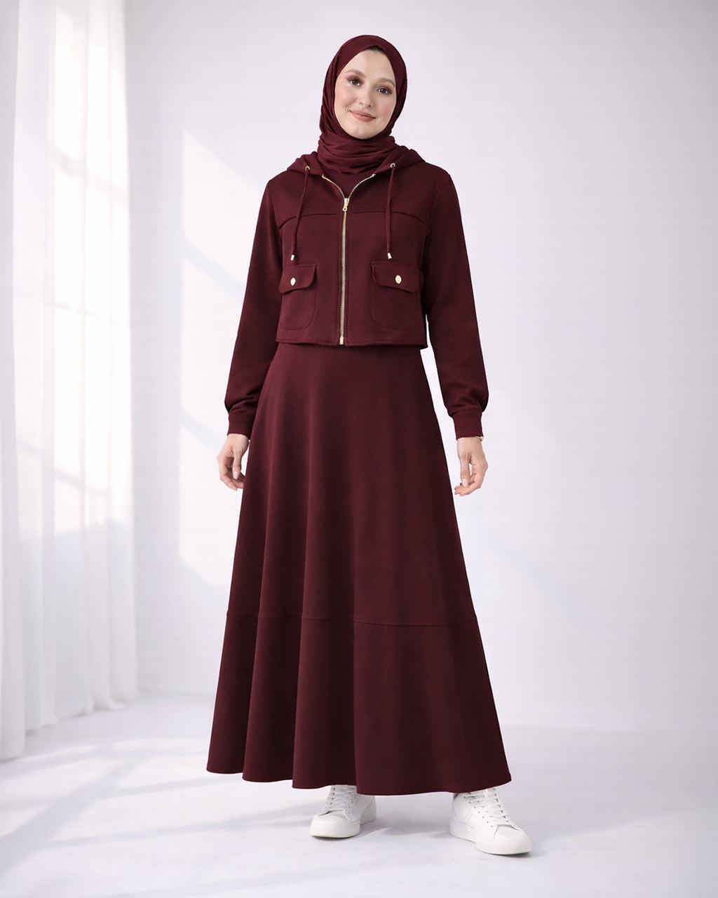 Scuba Skirt Set