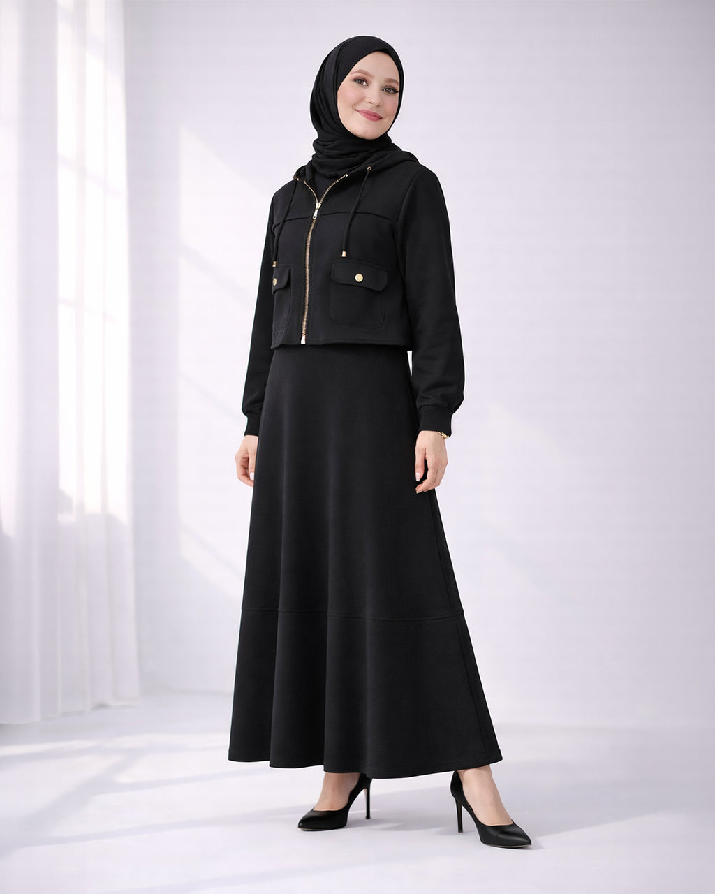 Scuba Skirt Set