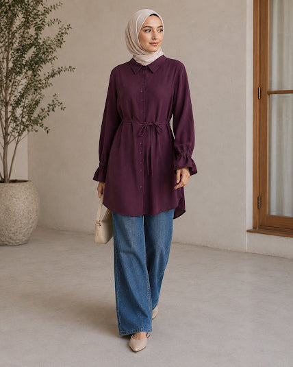 Relaxed Tencel Shirt