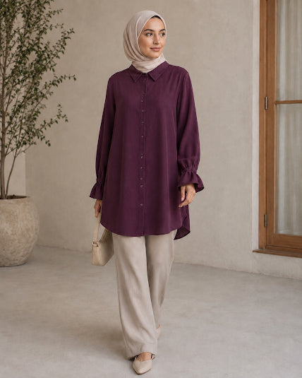 Relaxed Tencel Shirt