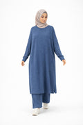 Long Oversized Light Knit Set