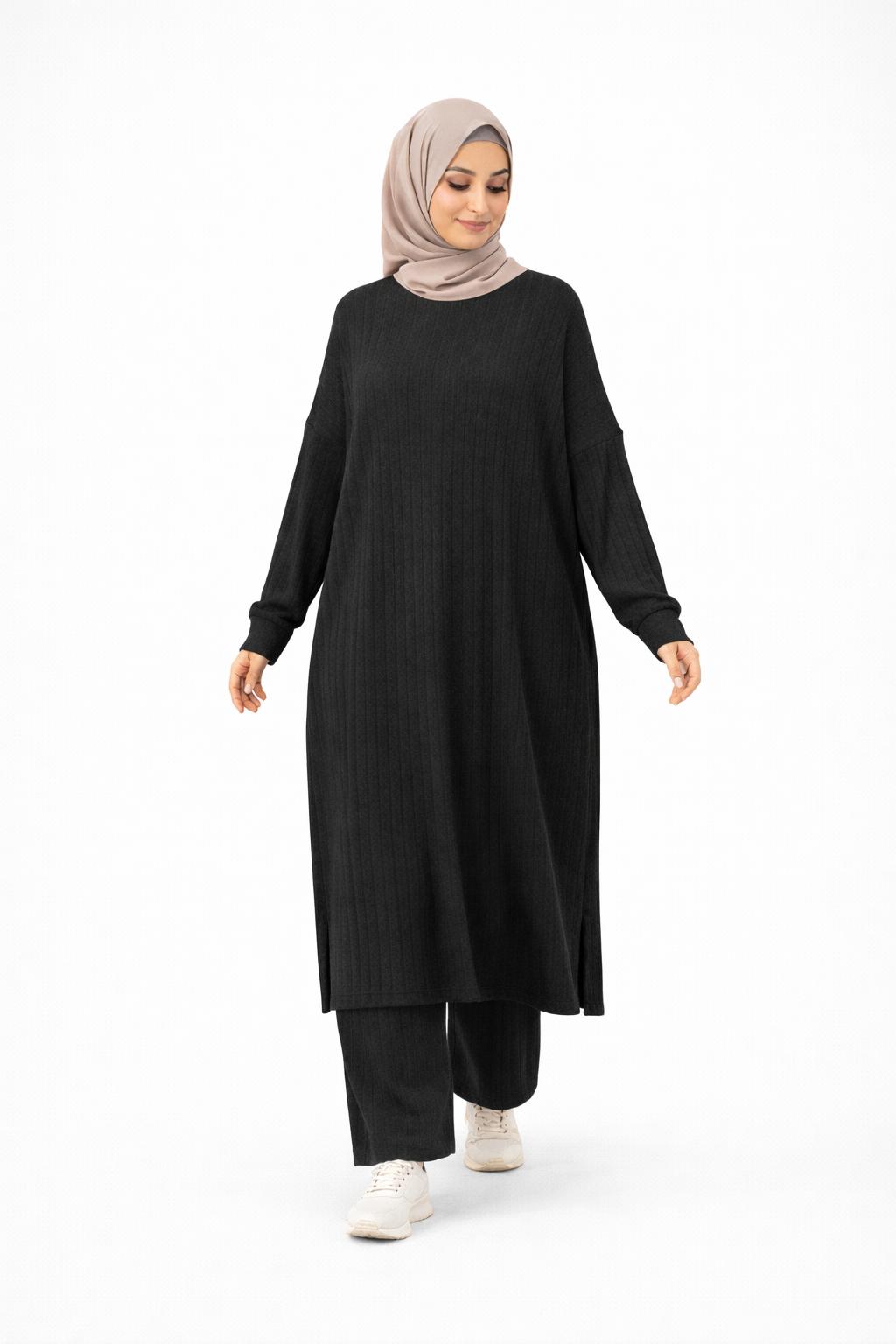 Long Oversized Light Knit Set
