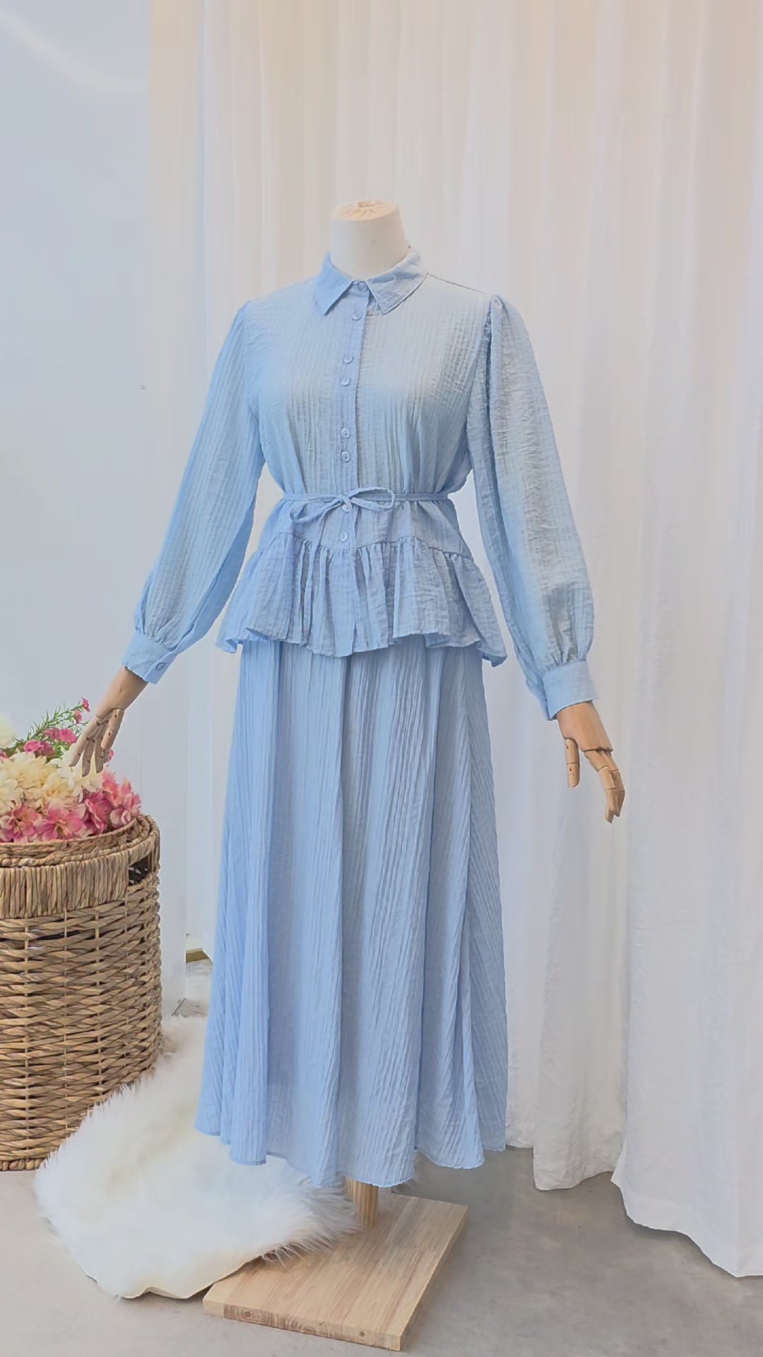 Begonia Skirt Set