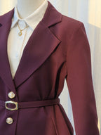 Blazer 2-Piece Skirt Set