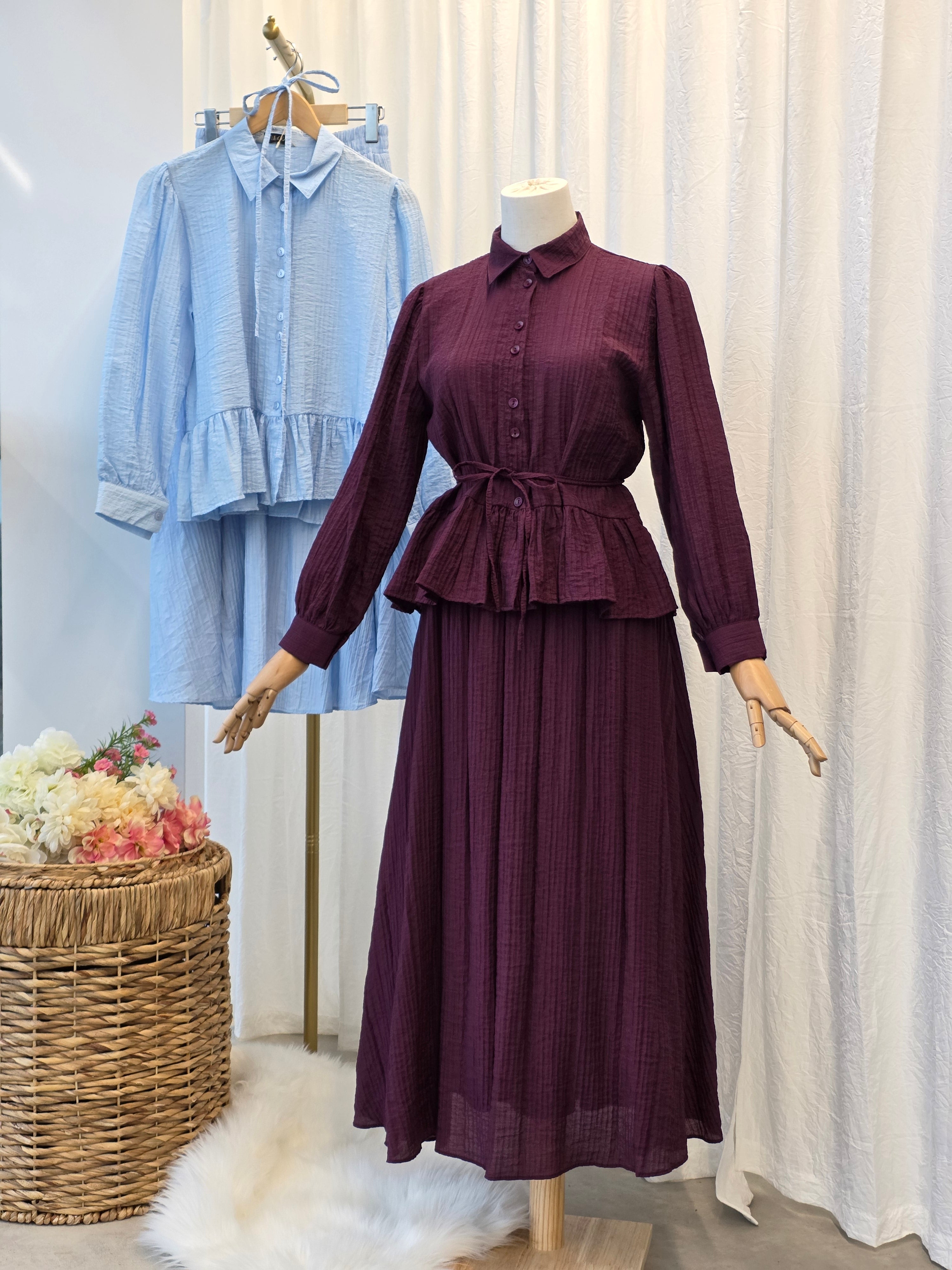 Begonia Skirt Set