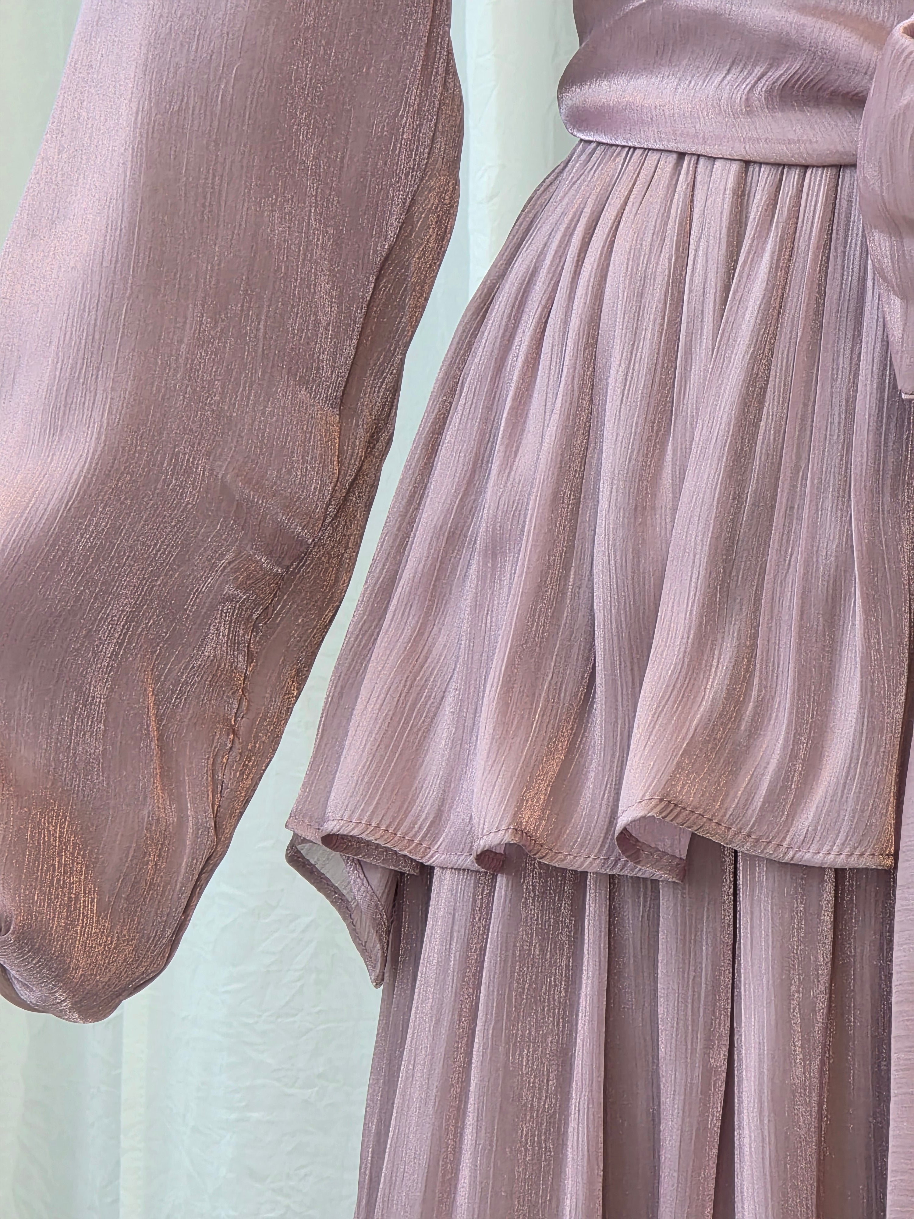 AURELIA Shimmery Organza Dress