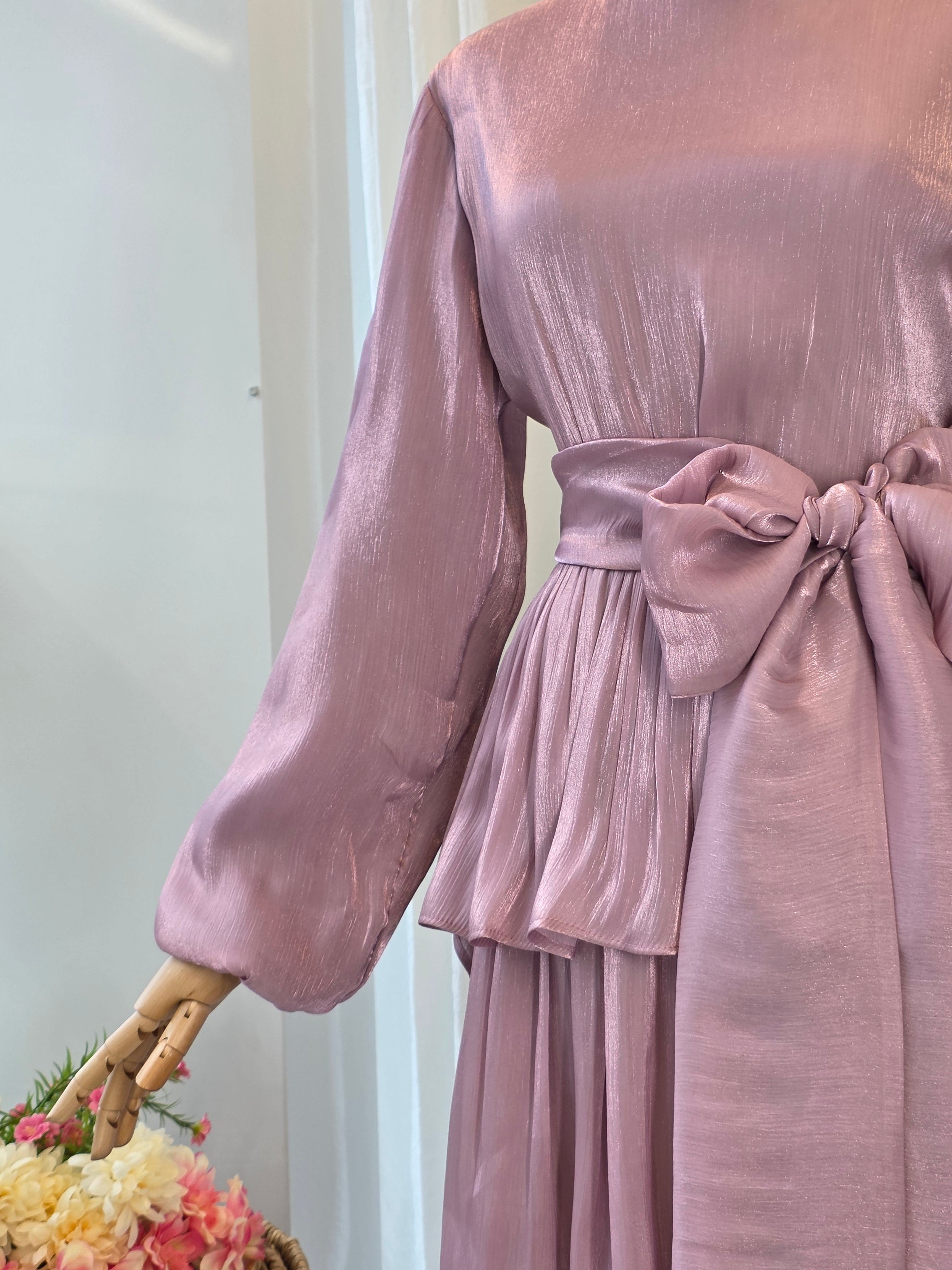 AURELIA Shimmery Organza Dress