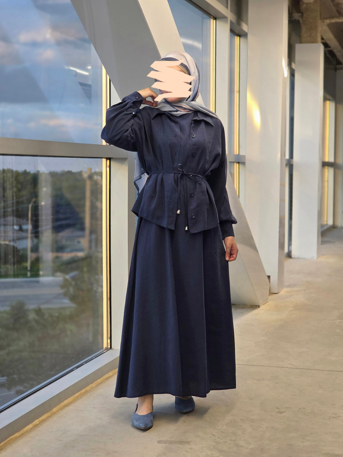 2-Piece Tencel Dress Set