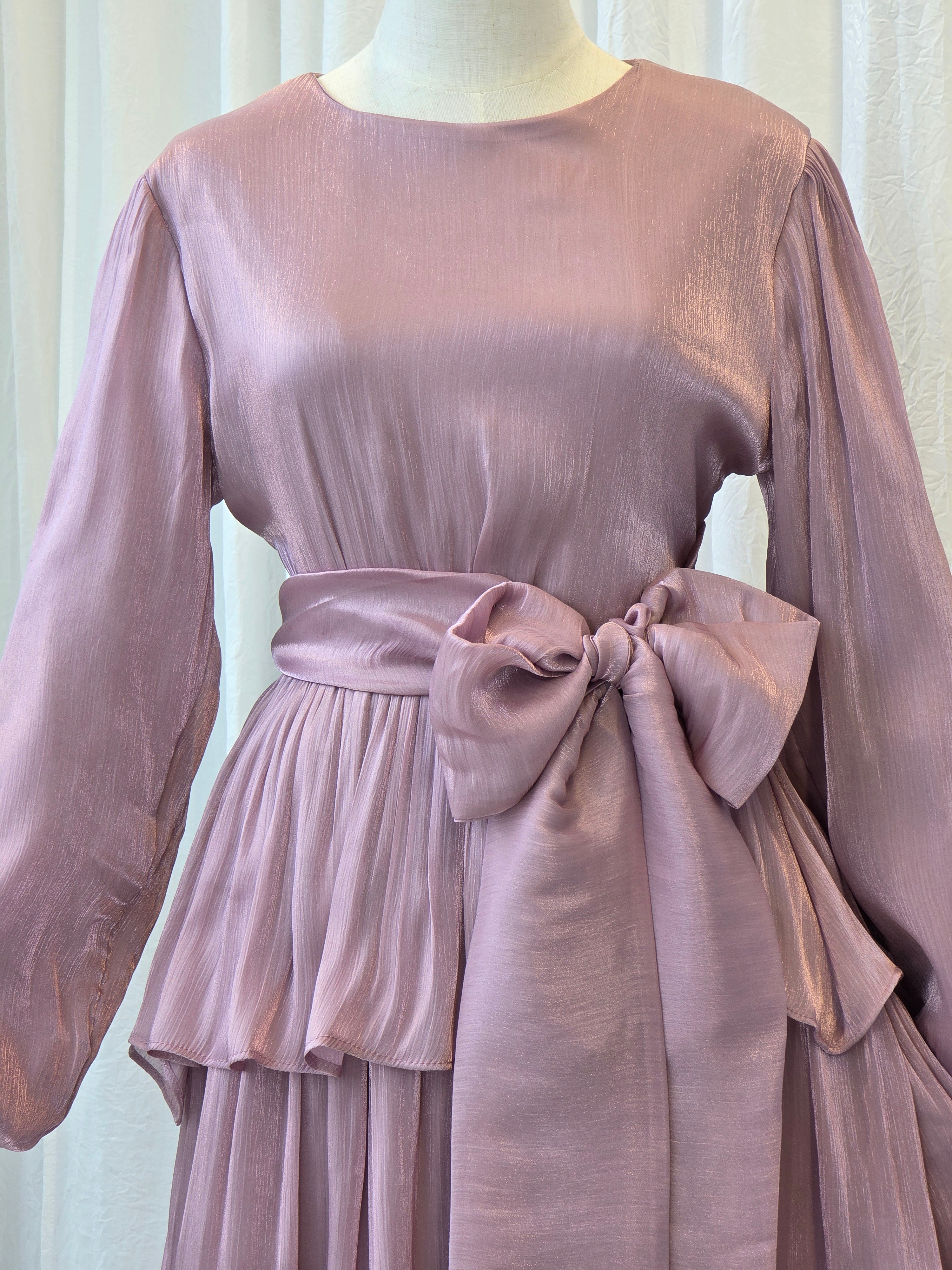 AURELIA Shimmery Organza Dress