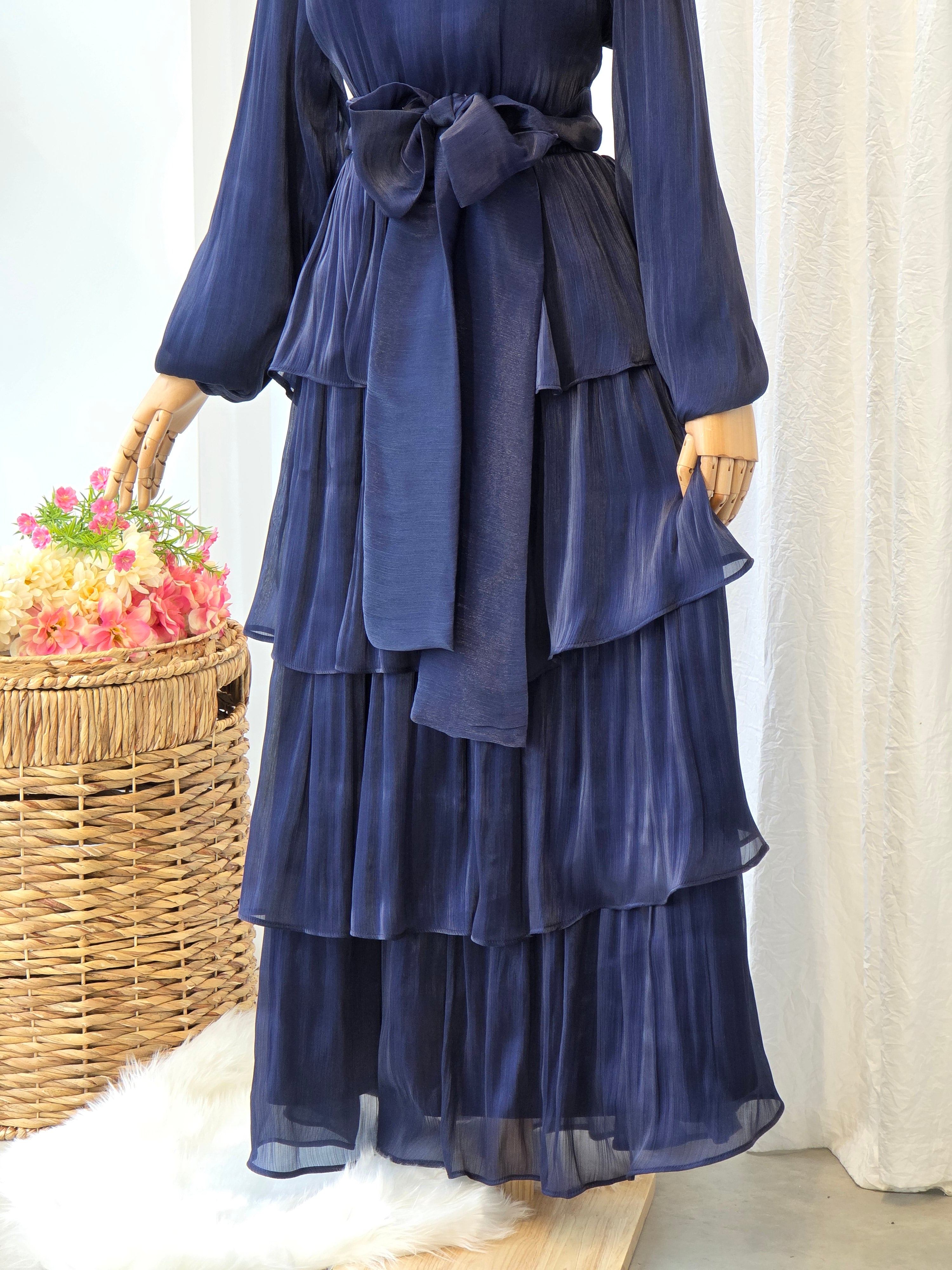 AURELIA Shimmery Organza Dress